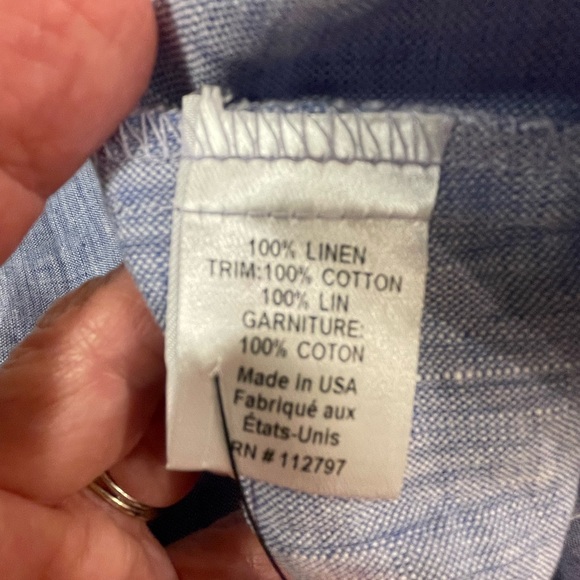 Miguelina One- Shoulder Blue & White Lace Dress Size Small - Beautiful - Picture 9 of 10